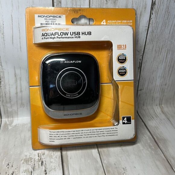 Mono price 4 Port High Performance Hub USB 2.0 - Picture 2 of 3